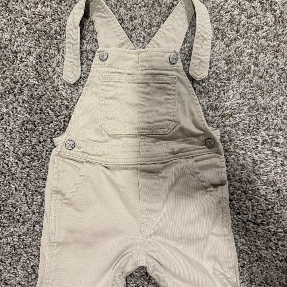 🔴🔴GAP Cream Overalls Casual Bib-Style Bottoms